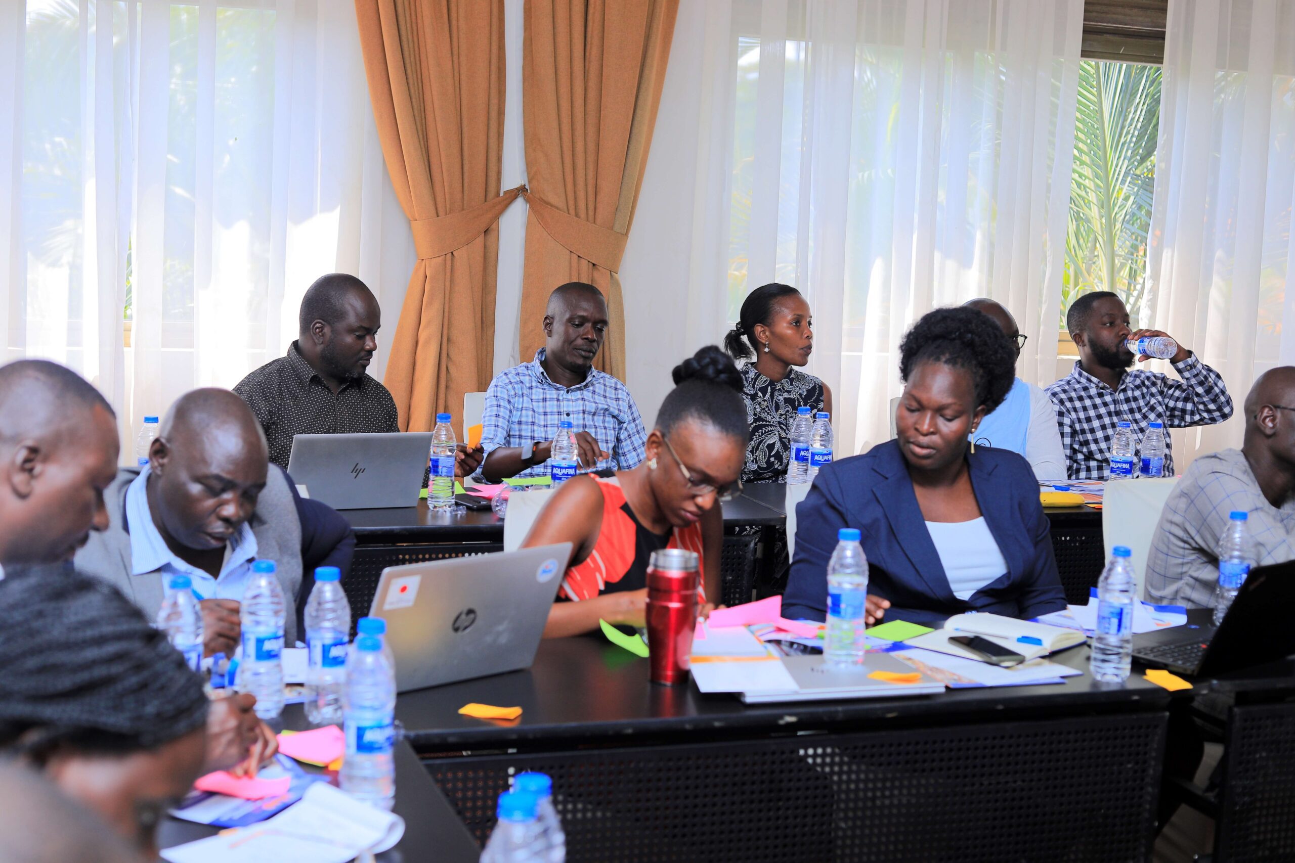 system canvas workshop and co-creation working together on the design of the LEAD Uganda programme